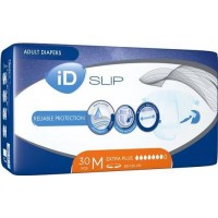 Подгузники для взрослых iD Expert Slip Extra Plus размер M, 30 шт (80-125 см)